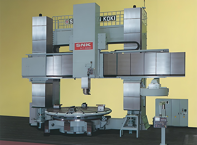 Application of RVE32 Series in Vertical Lathe System
